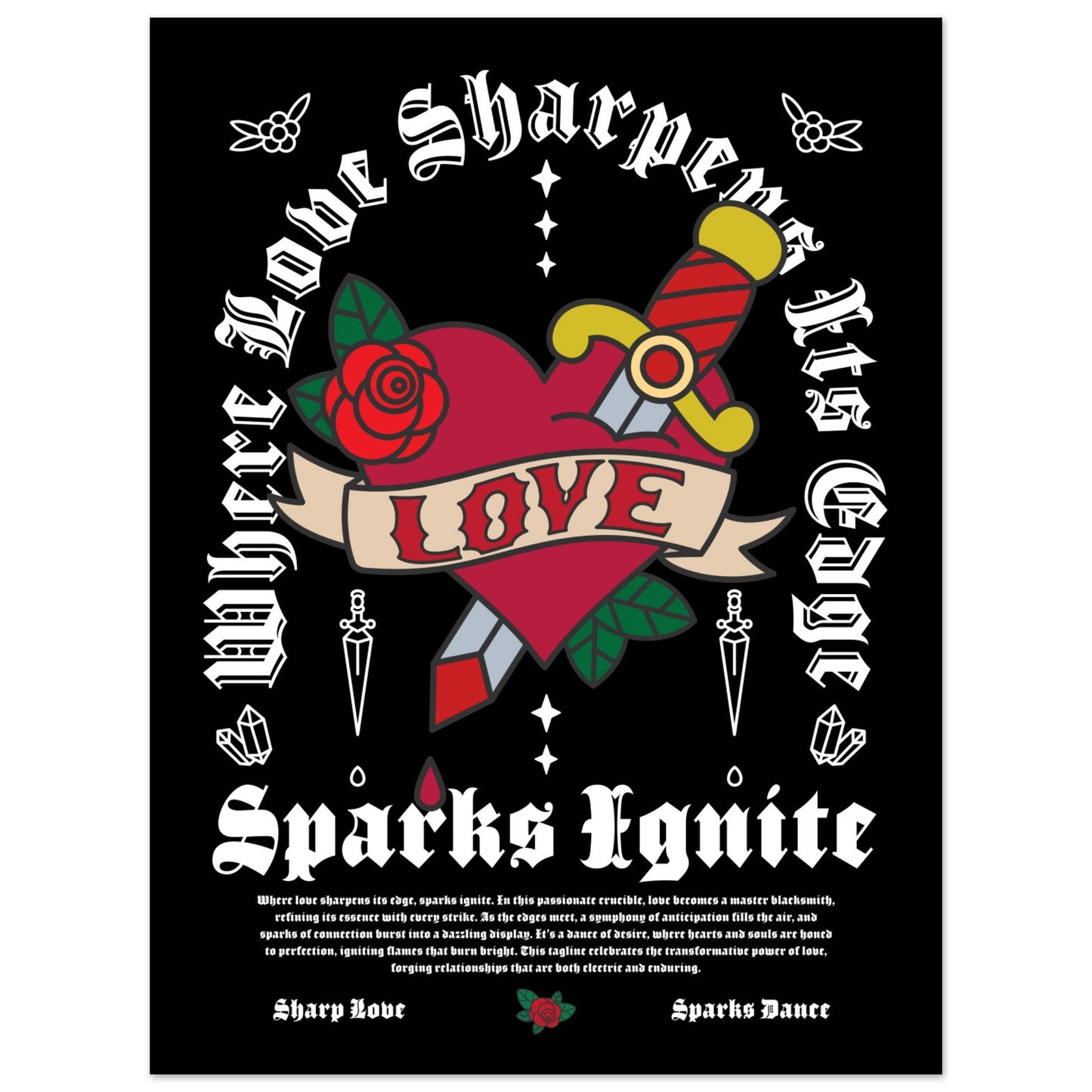 Where Love Sharpens Its Edge, Sparks Ignite