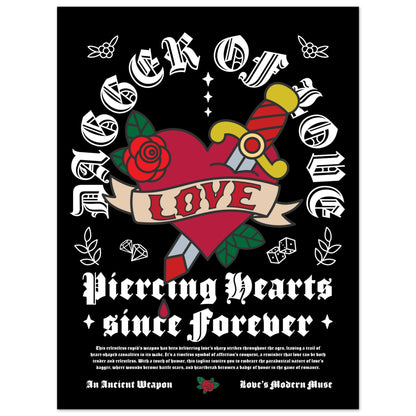 Dagger of Love: Piercing Hearts since Forever