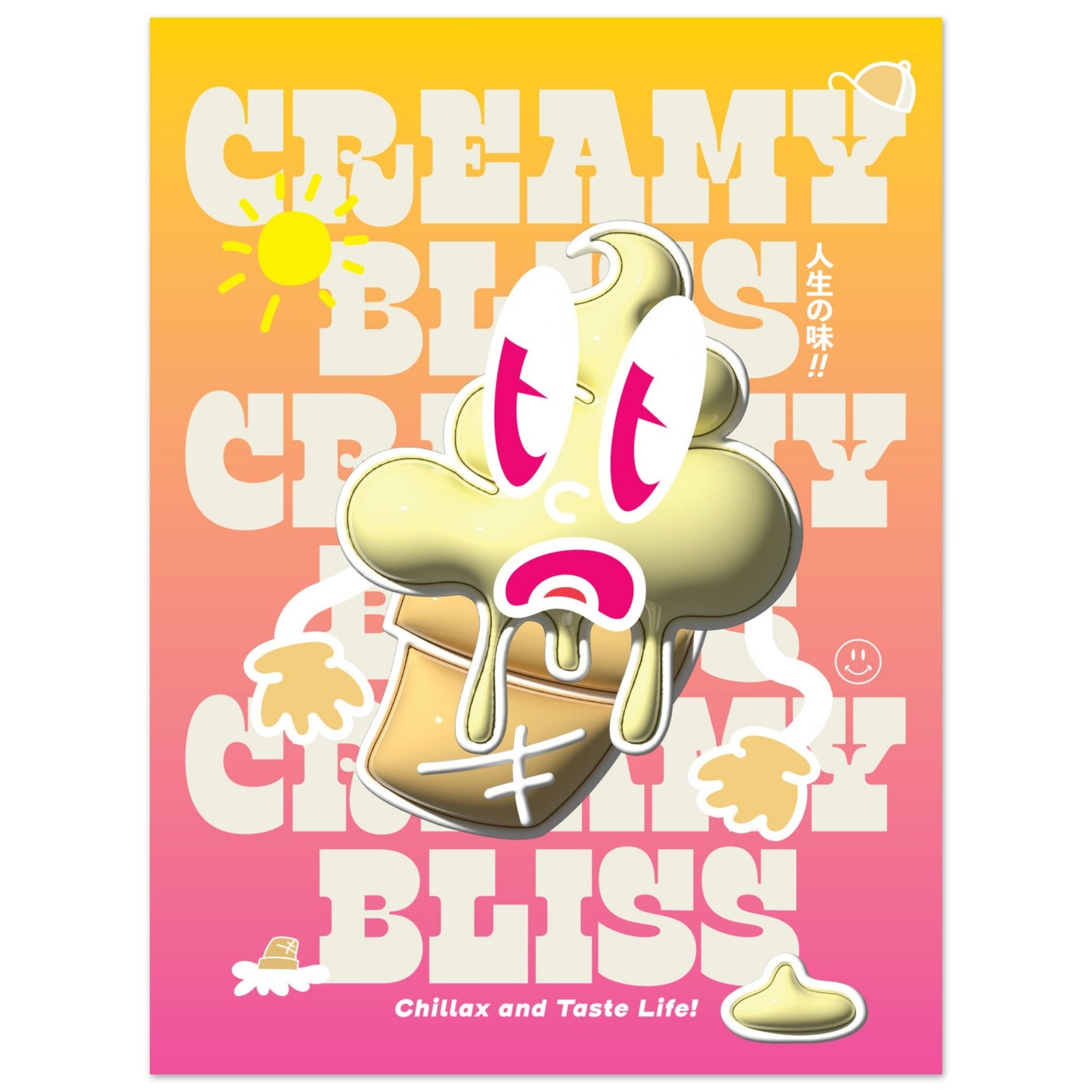 Creamy Bliss, Chillax and Taste Life!