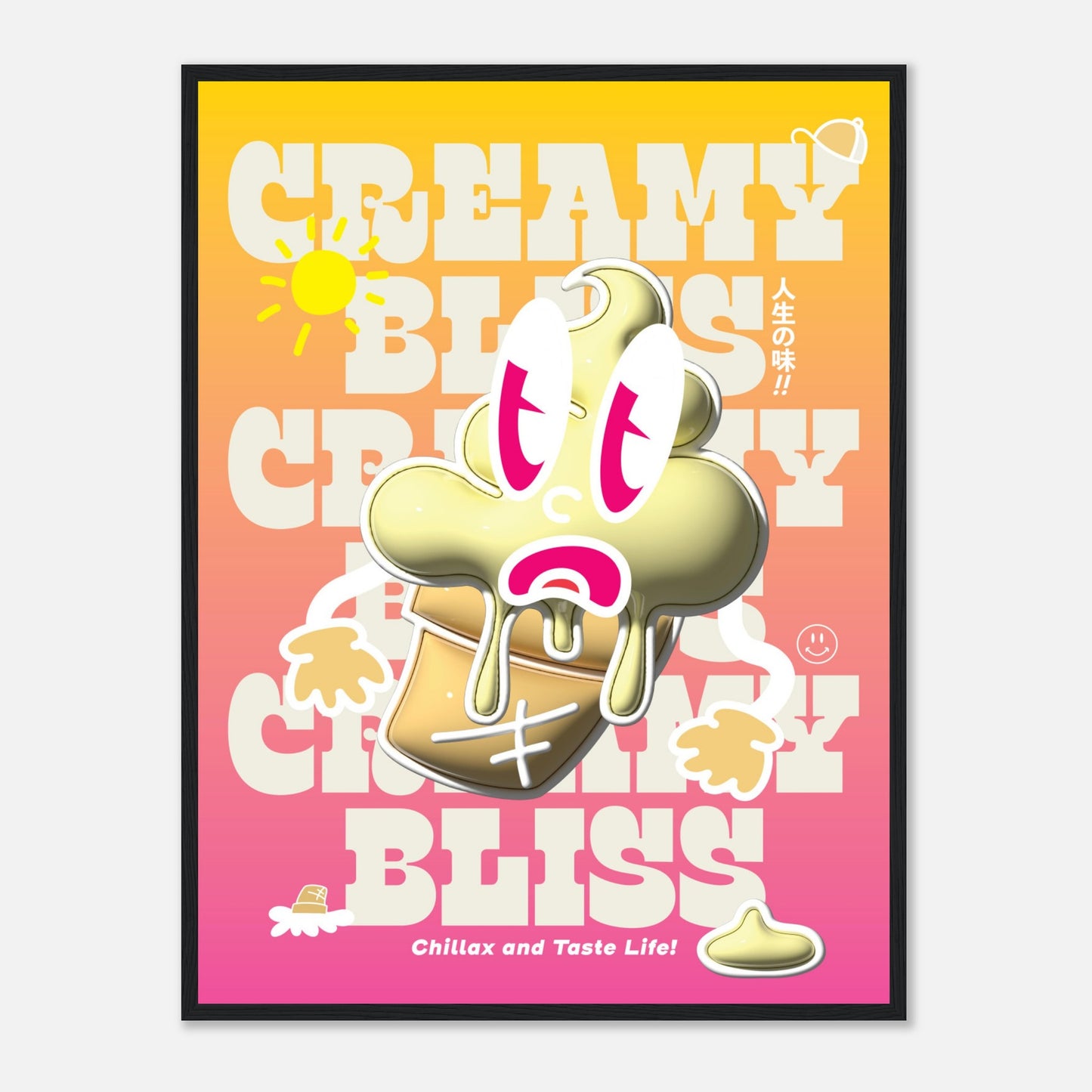 Creamy Bliss, Chillax and Taste Life!