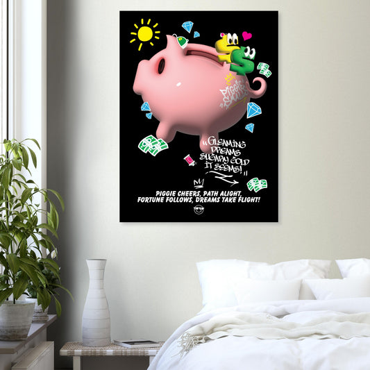 Piggie Cheers, Path Alight, Fortune Follows, Dreams Take Flight!