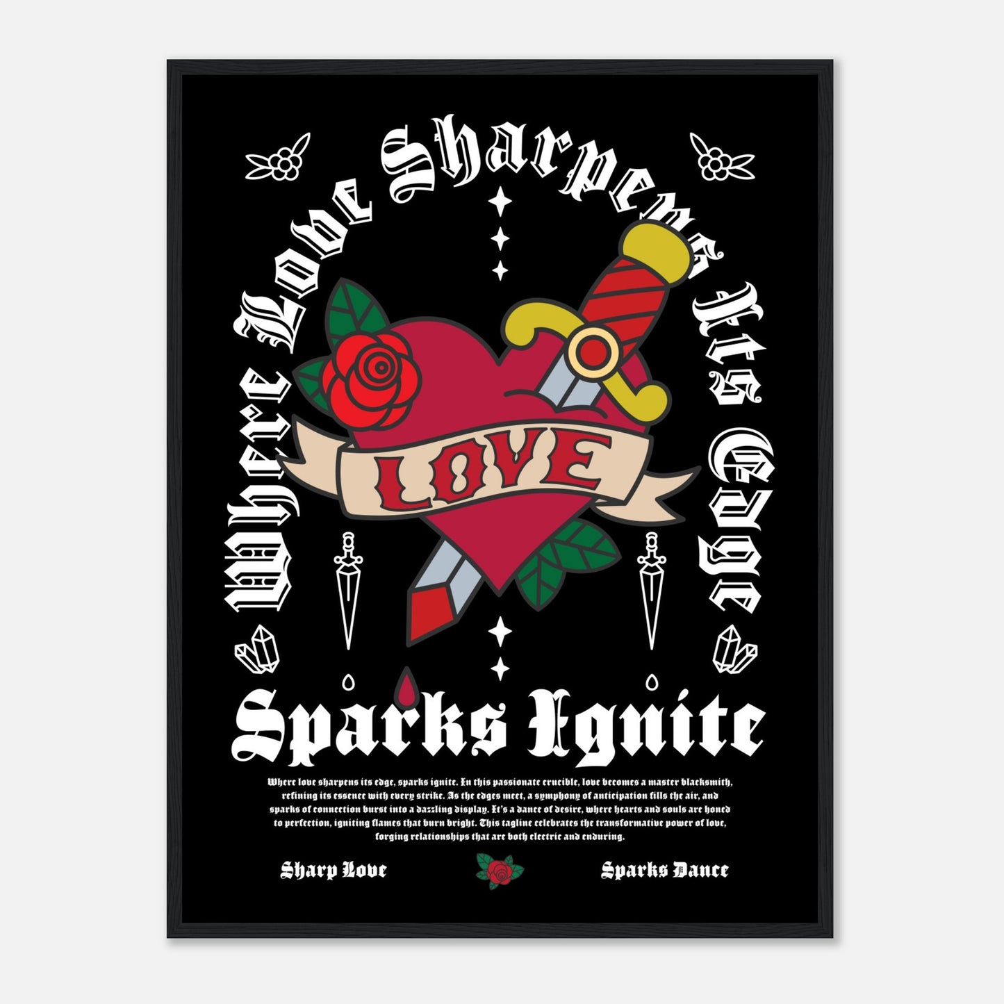 Where Love Sharpens Its Edge, Sparks Ignite