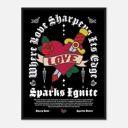 Where Love Sharpens Its Edge, Sparks Ignite