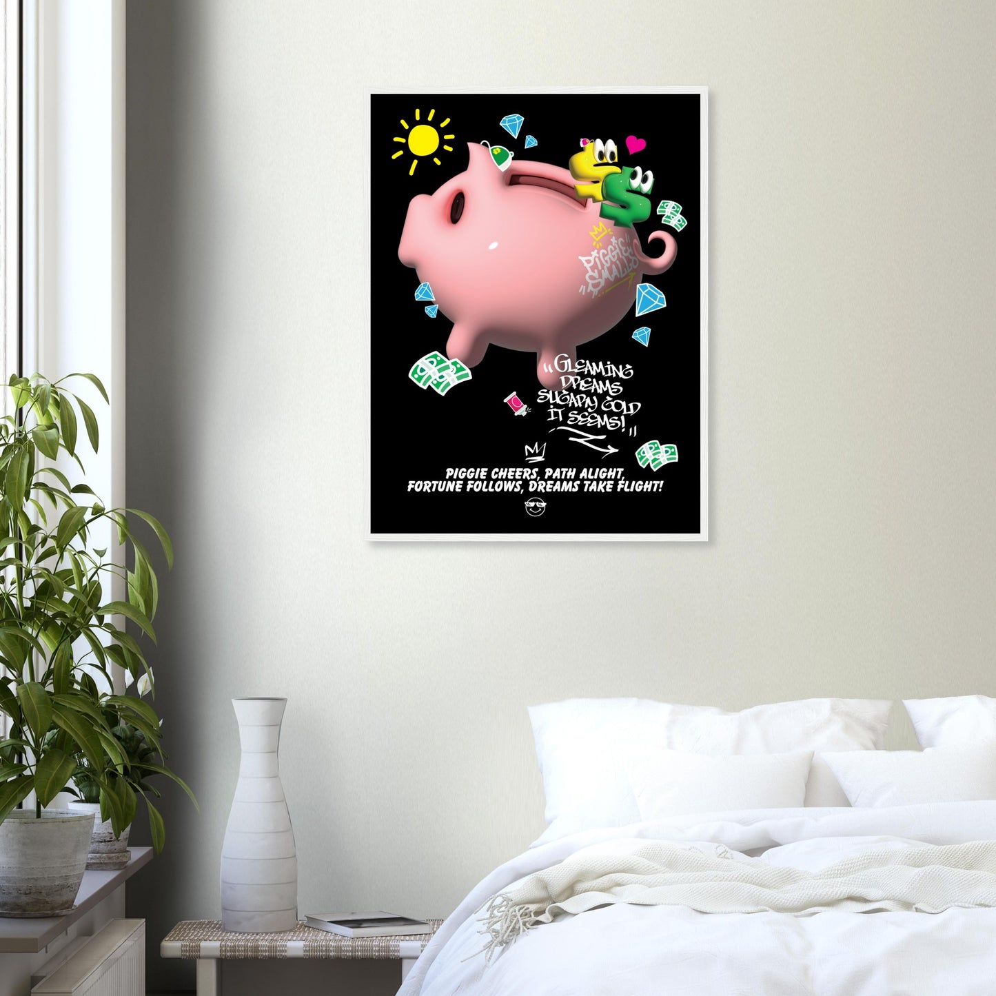 Piggie Cheers, Path Alight, Fortune Follows, Dreams Take Flight!