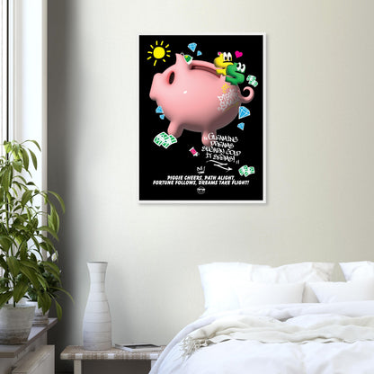 Piggie Cheers, Path Alight, Fortune Follows, Dreams Take Flight!