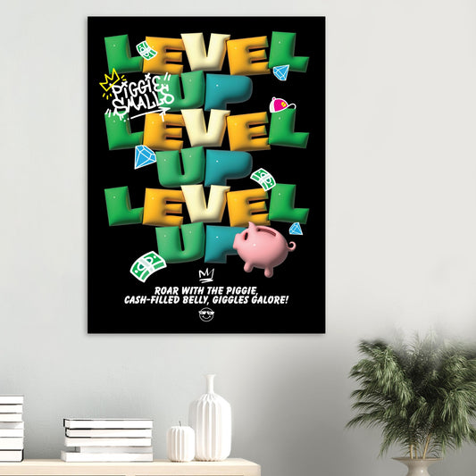 Level Up: Roar with the Piggie, Cash-Filled Belly, Giggles Galore!