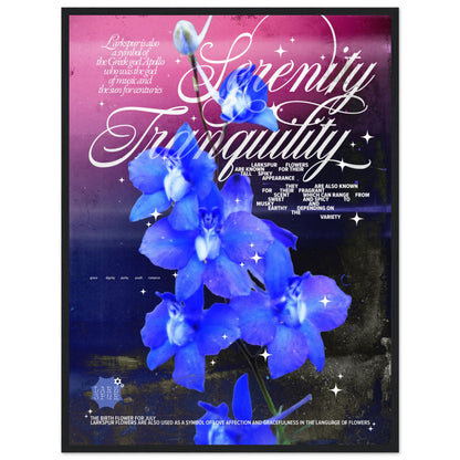 Birth Flower For July: Larkspur