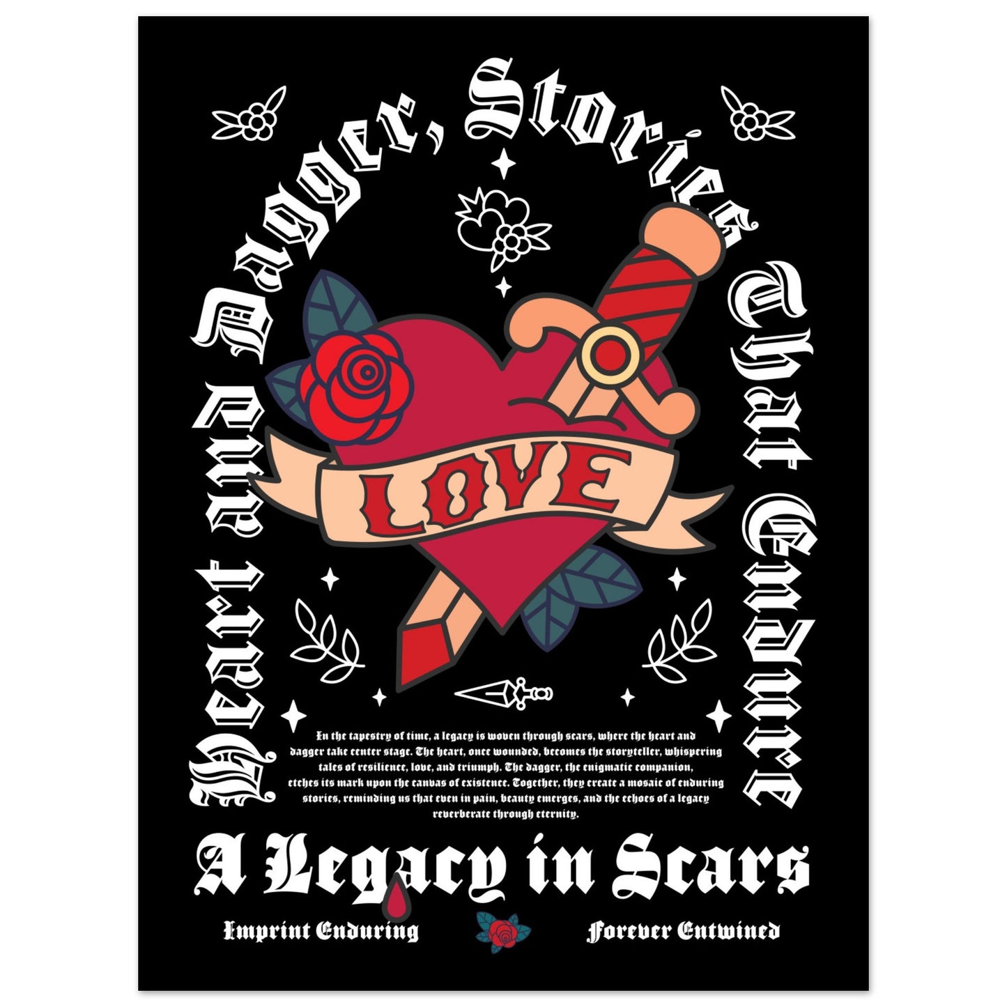 A Legacy in Scars: Heart and Dagger, Stories That Endure