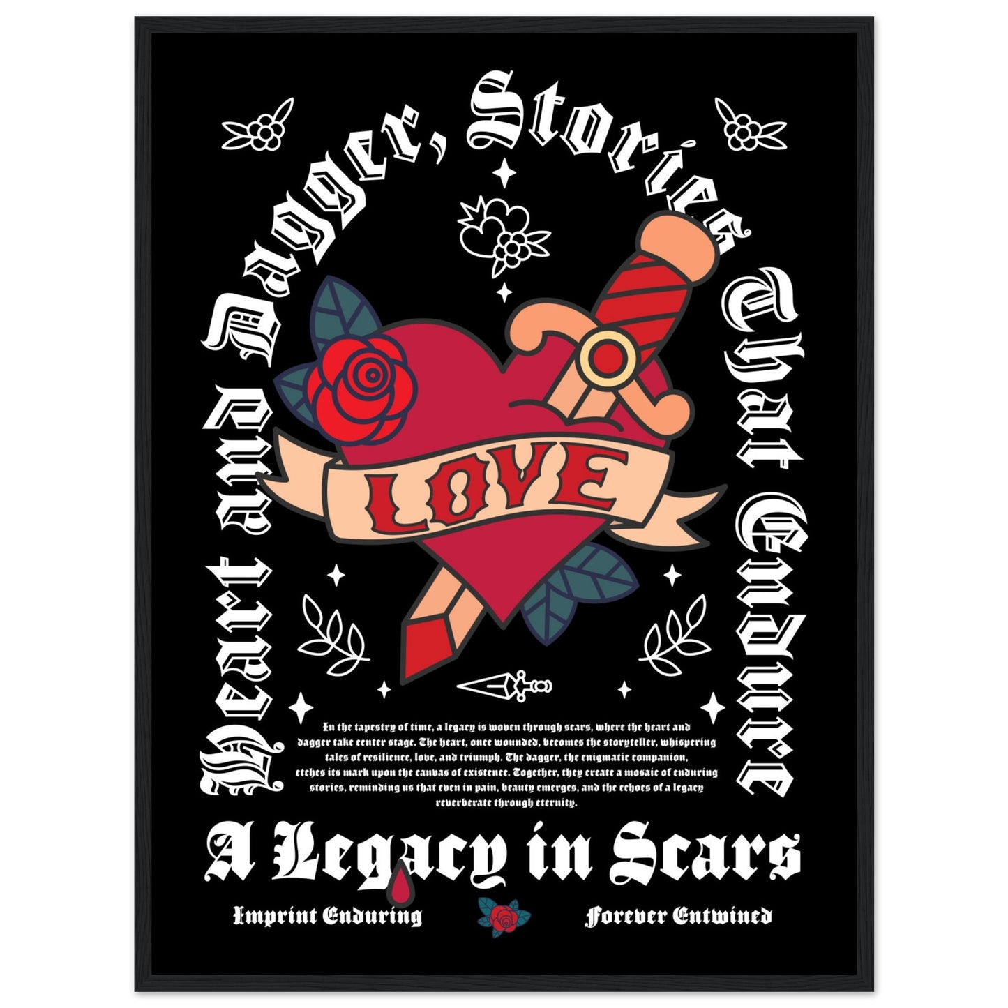 A Legacy in Scars: Heart and Dagger, Stories That Endure