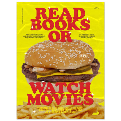 20 Ways To Enjoy Life: Read Books Or Watch Movies (#05)