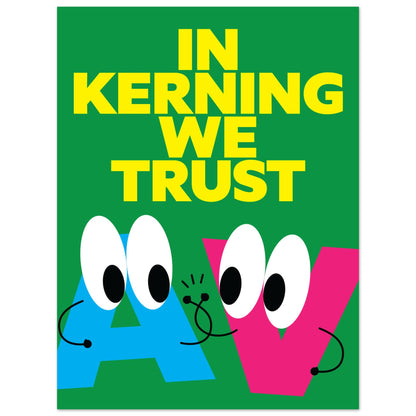 In kerning we trust