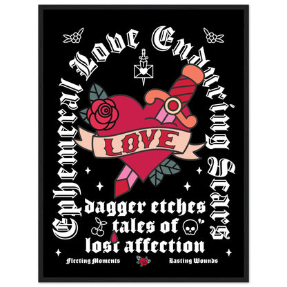 Ephemeral love, enduring scars: Dagger etches tales of lost affection