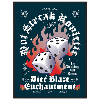 Hot Streak Roulette: Dice Blaze Enchantment!