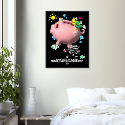 Piggie Cheers, Path Alight, Fortune Follows, Dreams Take Flight!