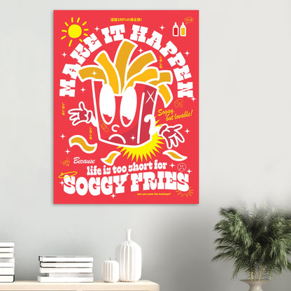 Make It Happen Because Life Is Too Short For Soggy Fries