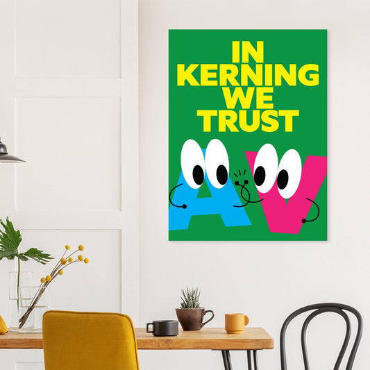 In kerning we trust