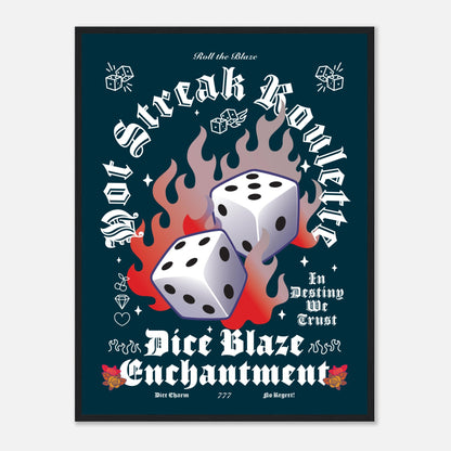 Hot Streak Roulette: Dice Blaze Enchantment!